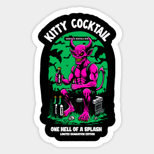 KITTY COCKTAIL Sticker